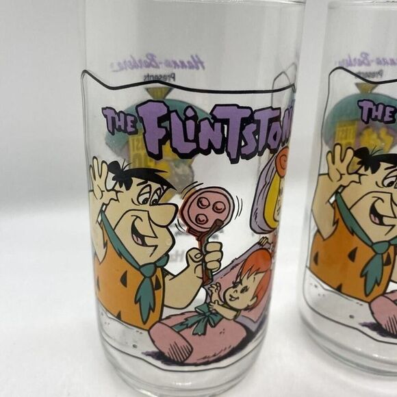 The Flintstones Glasses 1991 “The First 30 Years” - Picture 2 of 5